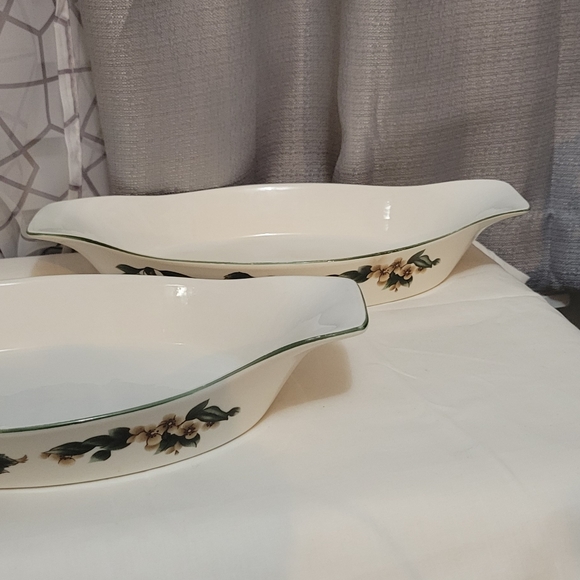 ❤ THE CADES COVE COLLECTION SET OF 2 LARGE CASEROLE DISH - Picture 4 of 11